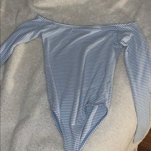 Off the shoulder bodysuit